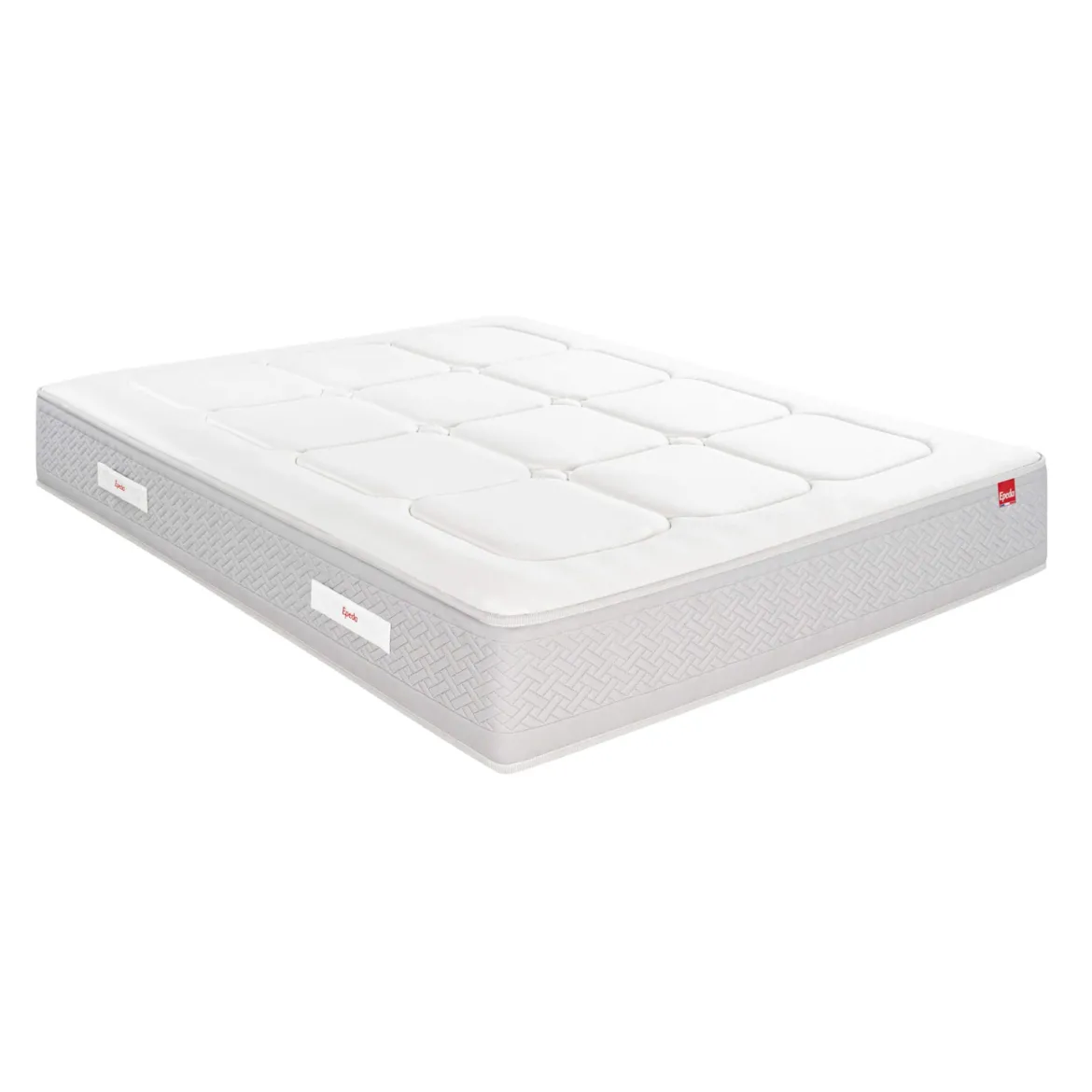 Ensemble sommier et matelas ressorts multi-actifs ferme Epeda Inoubliable