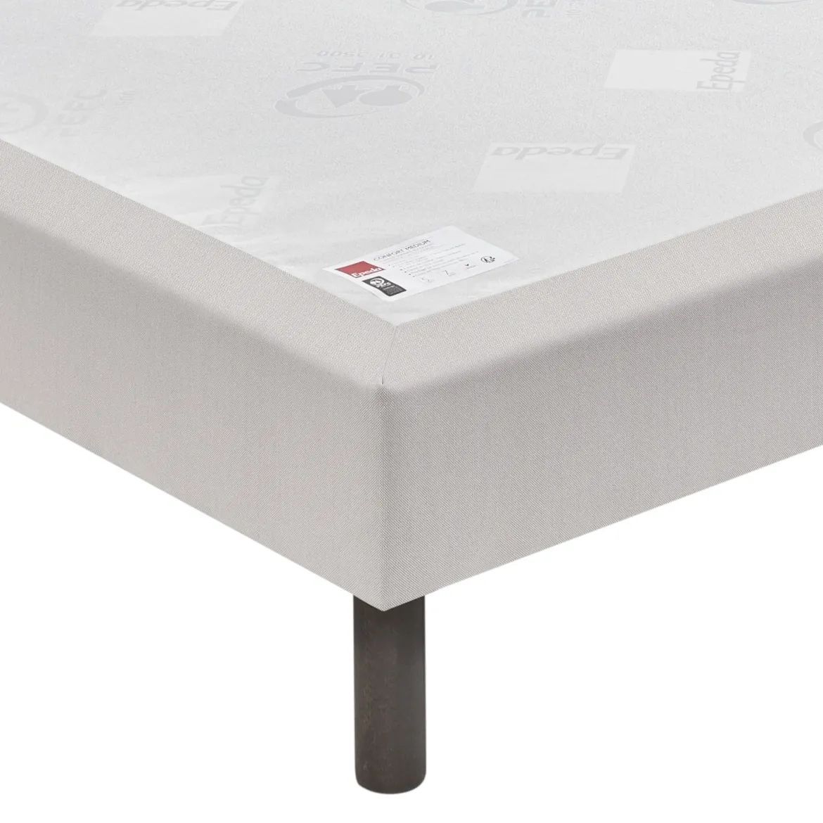 Ensemble sommier et matelas ressorts multi-actifs ferme Epeda Inoubliable