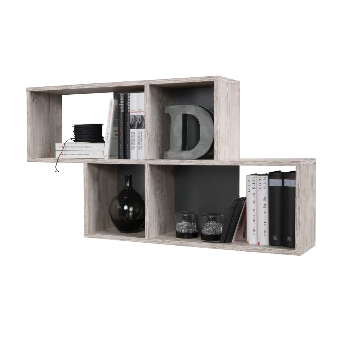 Etagère murale 4 cases en bois - ET13042