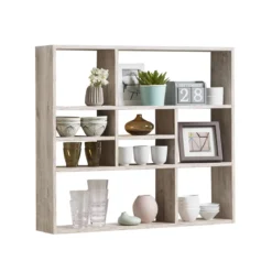Etagère murale à cases en bois - ET13041