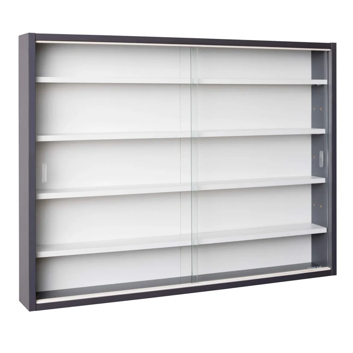 Etagère murale style vitrine en bois - ET12114