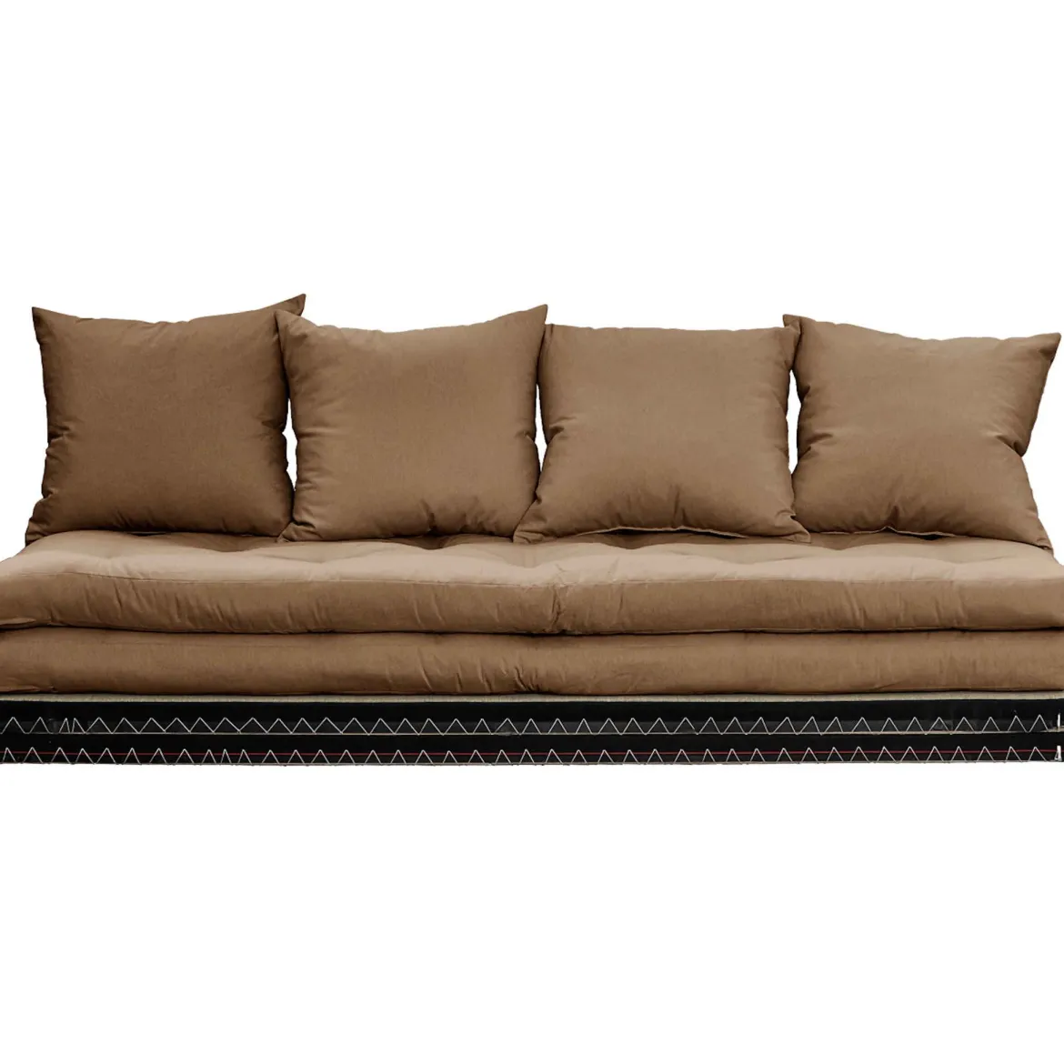 Futon canapé lit 3 places 2x70x200 CHICO