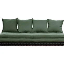 Futon canapé lit 3 places 2x70x200 CHICO