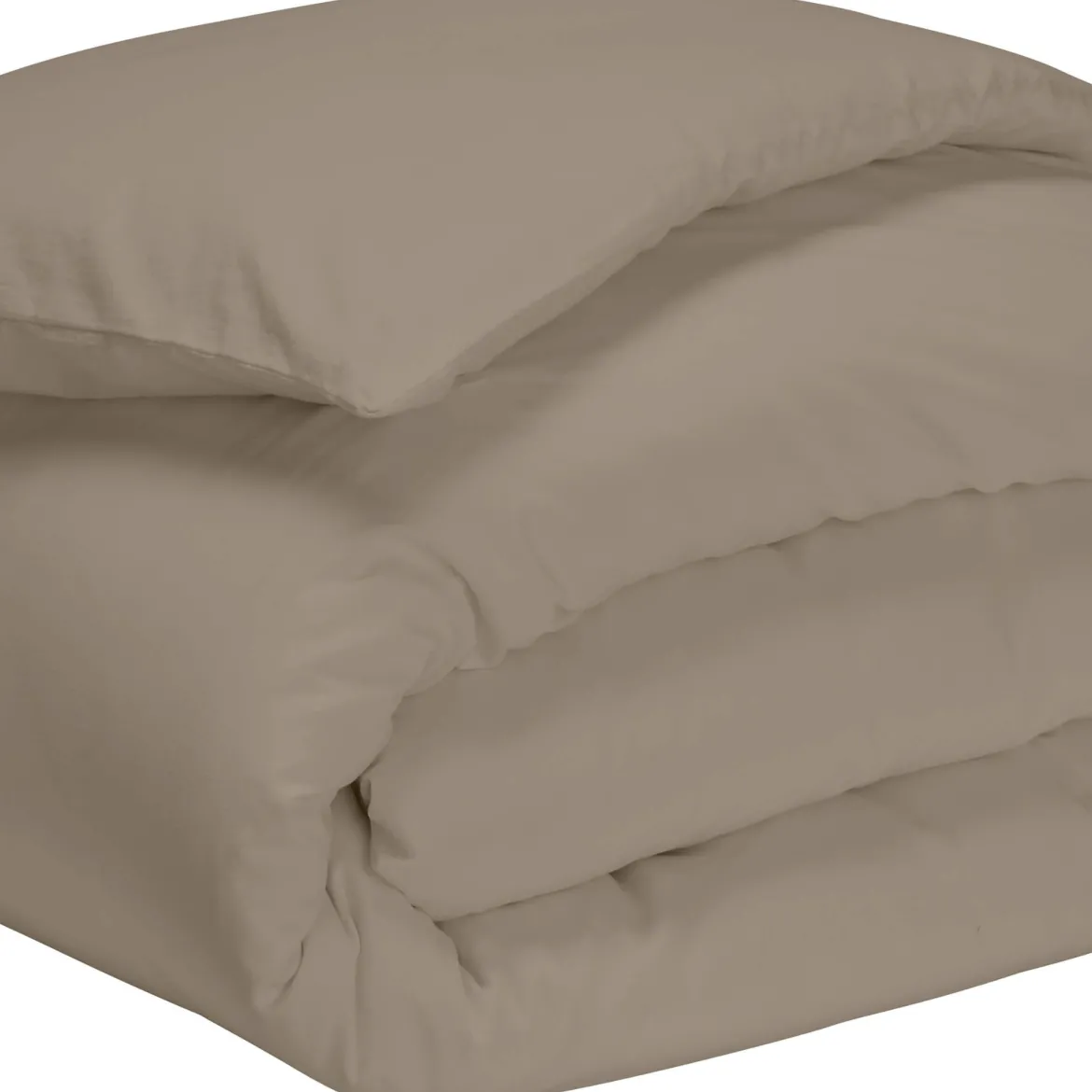 Housse de couette biscuit 100% coton