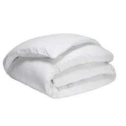 Housse de couette blanc 100% coton biologique