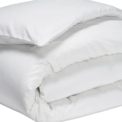 Housse de couette blanc 100% coton