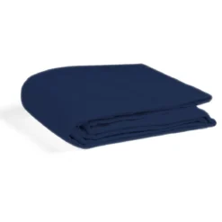 Housse de couette bleu marine 100% coton