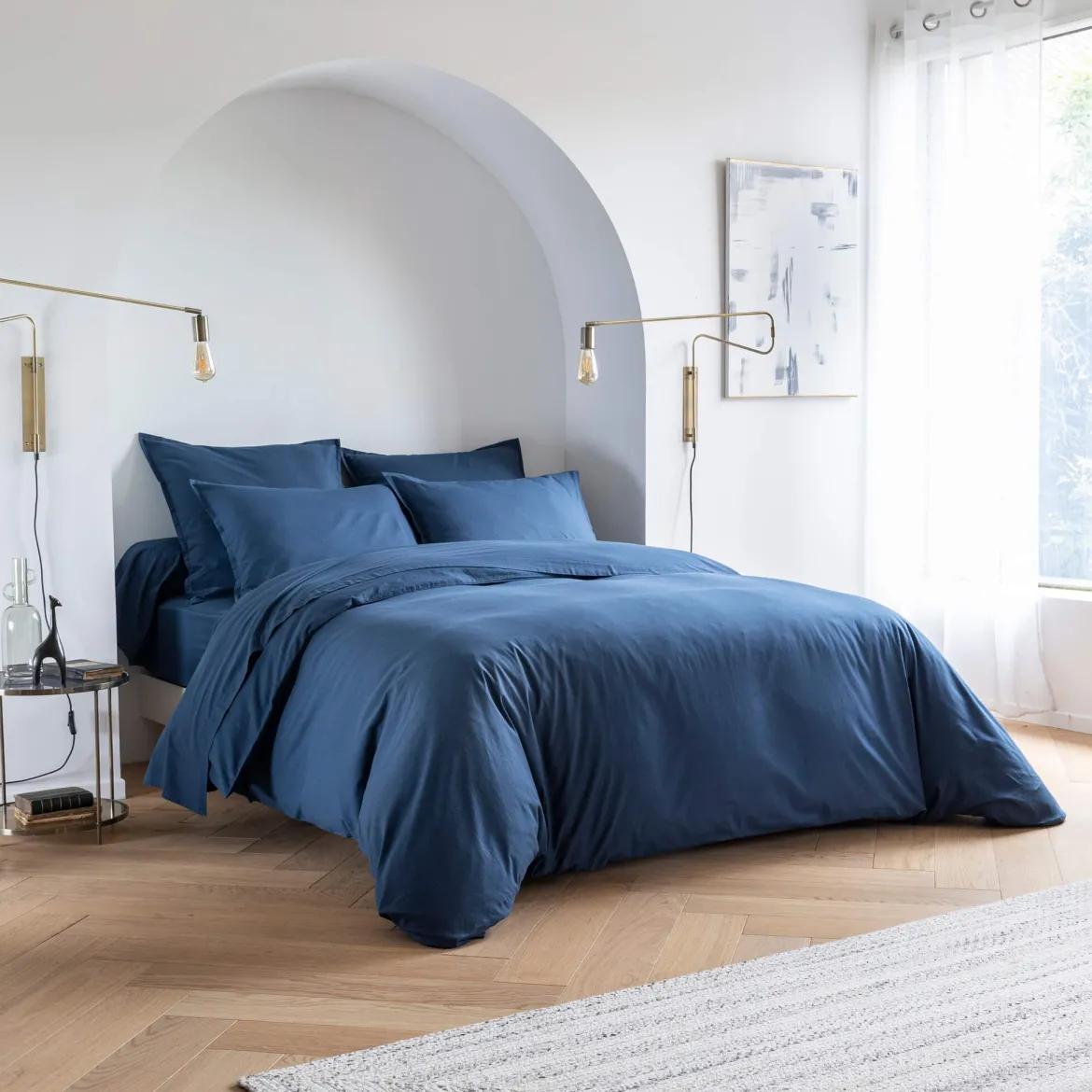 Housse de couette coton lavé - SOMEO
