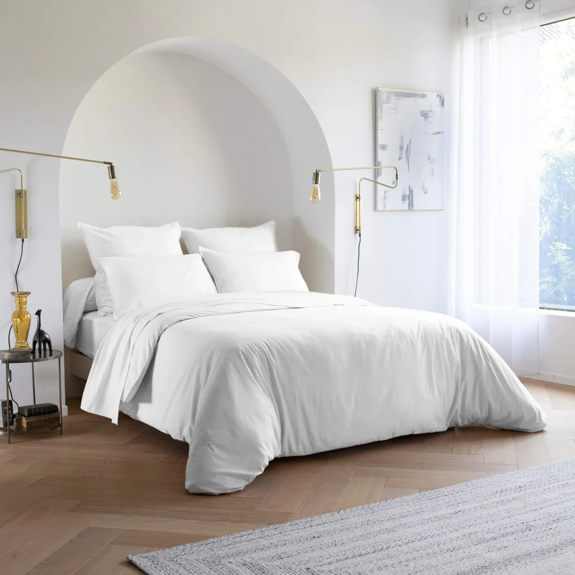 Housse de couette coton lavé - SOMEO