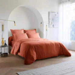 Housse de couette coton lavé - SOMEO