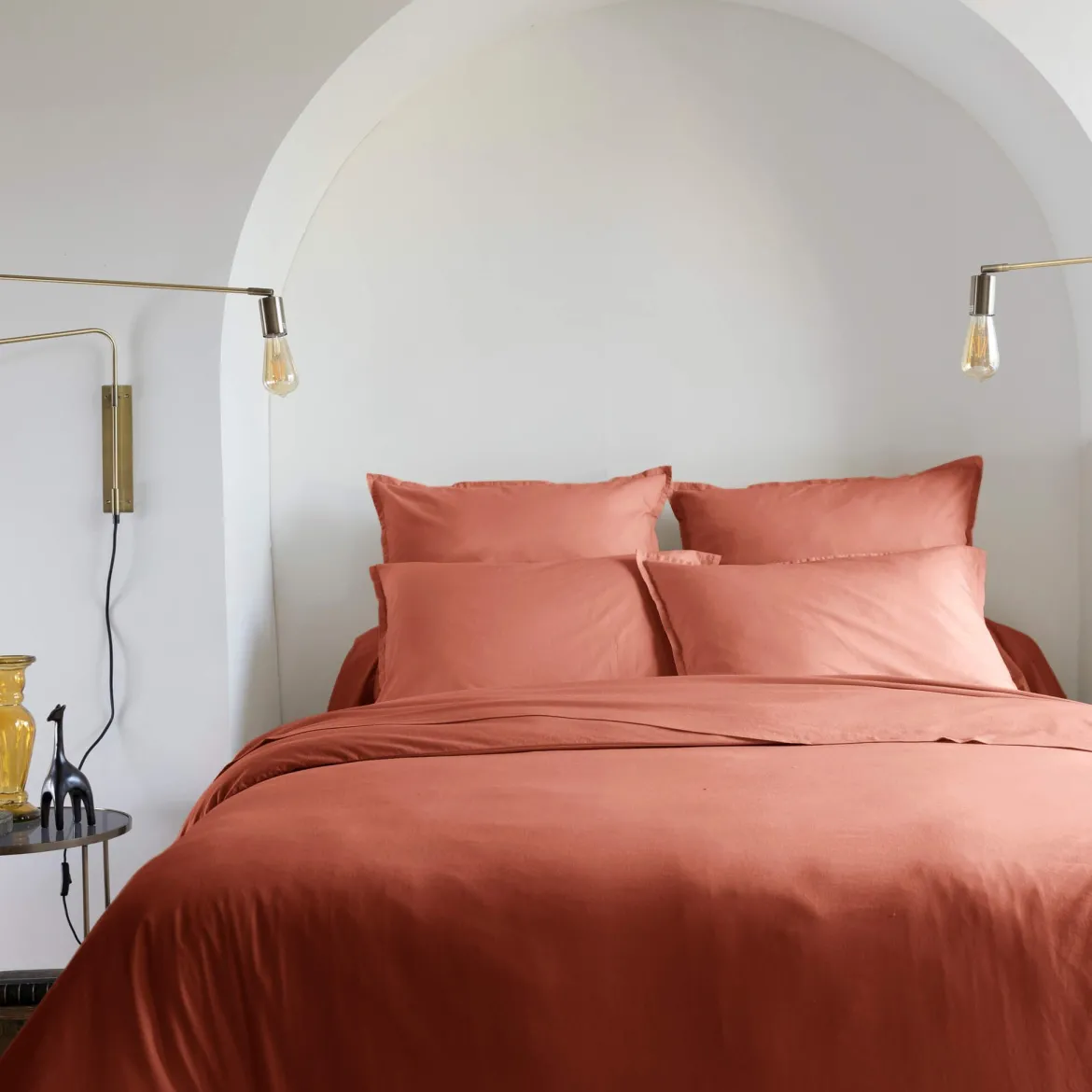 Housse de couette coton lavé - SOMEO