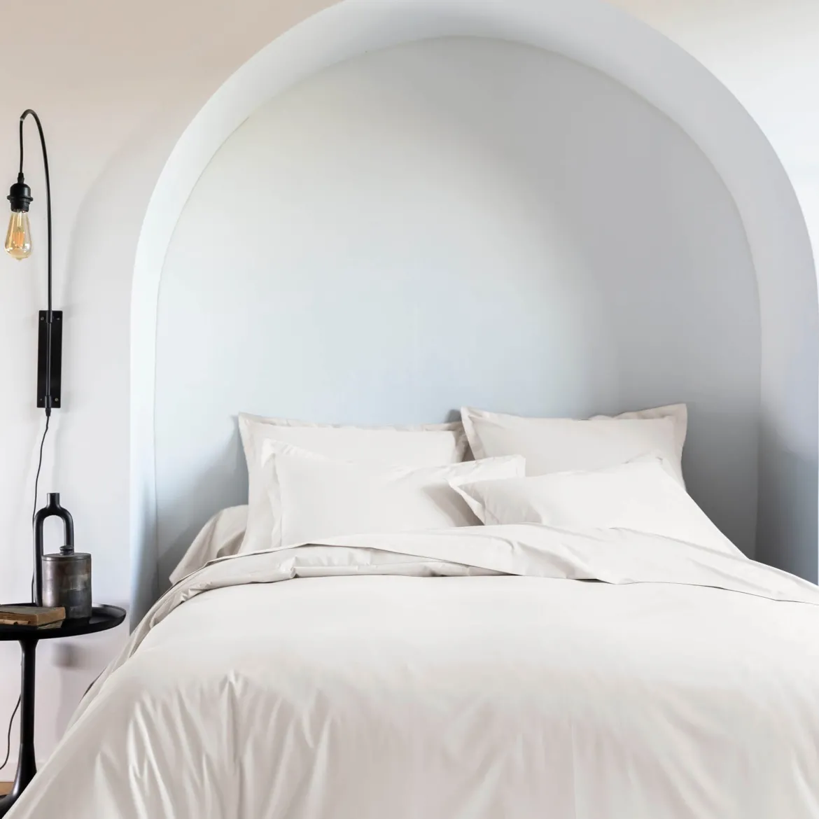 Housse de couette coton percale - SOMEO