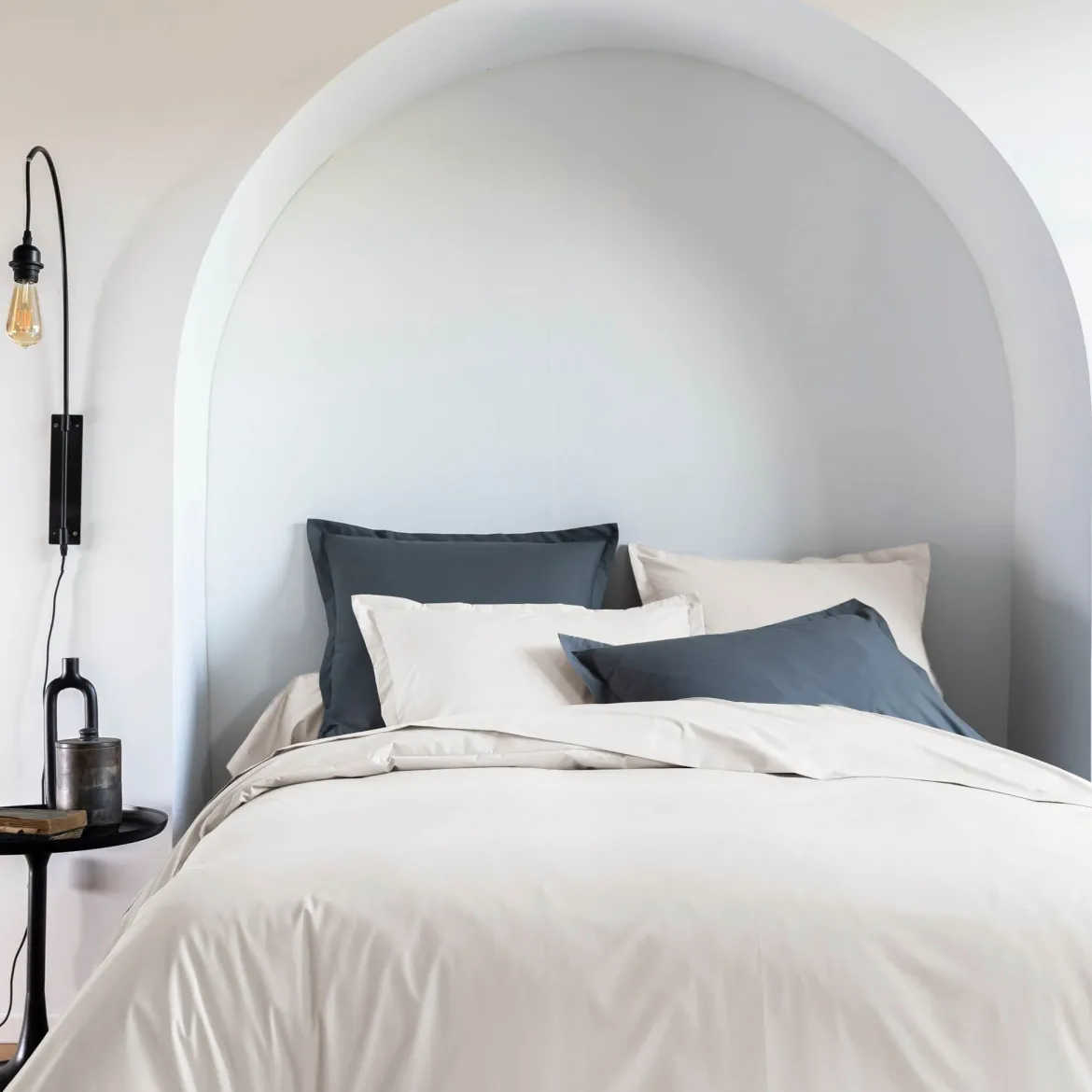 Housse de couette coton percale - SOMEO