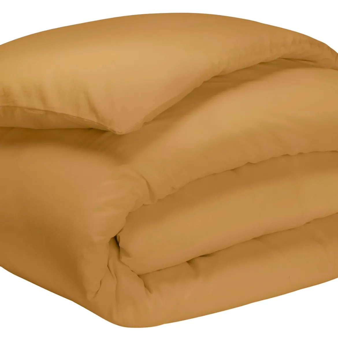 Housse de couette curry 100% coton biologique