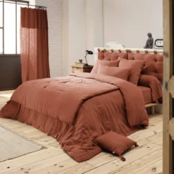 Housse de couette double gaze de coton