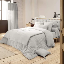 Housse de couette double gaze de coton