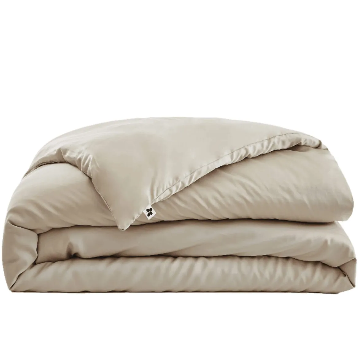 Housse de couette en bambou uni