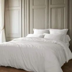 Housse de couette en bambou uni