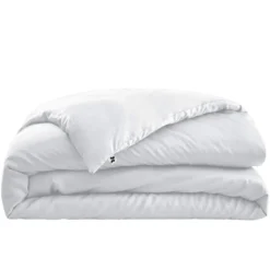 Housse de couette en bambou uni