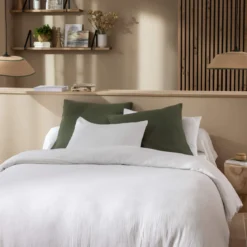 Housse de couette gaze de coton Terre de Nuit NOA