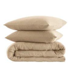 Housse de couette gaze de coton Terre de Nuit NOA