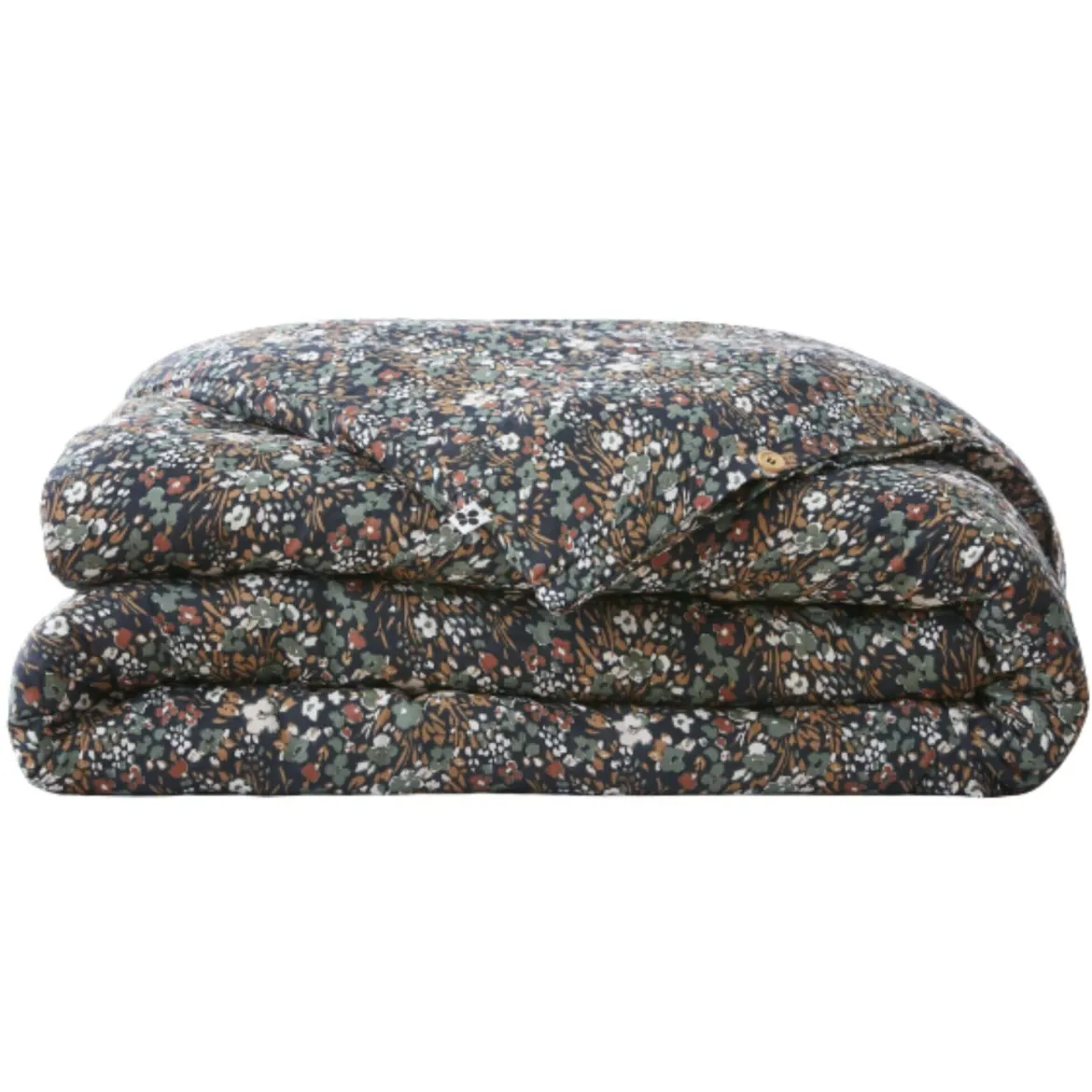 Housse de couette gaze de coton imprimé floral