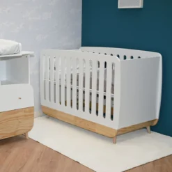 Lit bébé à barreaux LOUISON 60x120 - LT7086