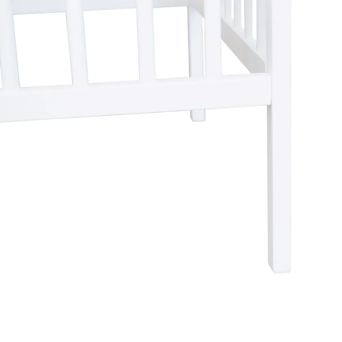Lit bébé cabane évolutif en bois massif 60x120