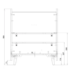 Lit bébé évolutif LOUISON 70x140 - LT7087