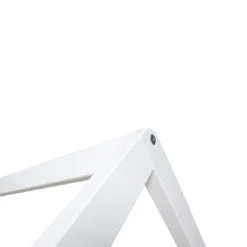 Lit cabane enfant inspiration Montessori en bois blanc - LT14004