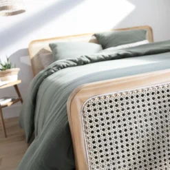 Lit cannage en pin massif ANNA - LT17018