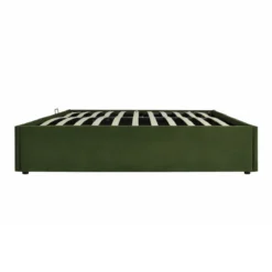 Lit coffre velours Terre de Nuit