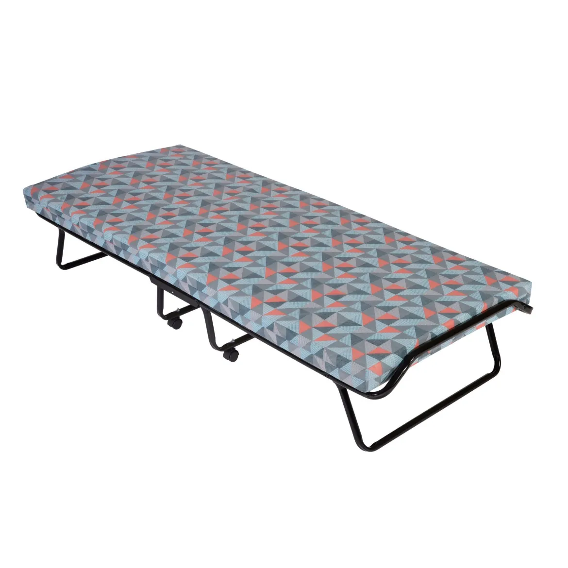 Lit d'appoint pliant sur roulettes avec matelas - Terre de Nuit