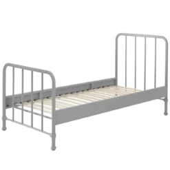 Lit enfant à barreaux en métal 90x200 cm - LT2059