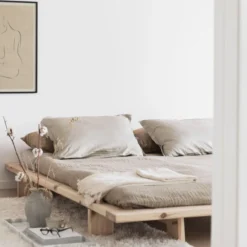 Lit futon JAPAN en pin massif