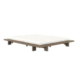 Lit futon JAPAN + matelas futon COMFORT écru