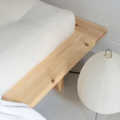 Lit futon JAPAN + matelas futon COMFORT écru