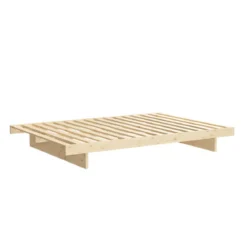 Lit KANSO en pin massif naturel