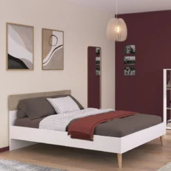Lit scandinave bicolore GABY