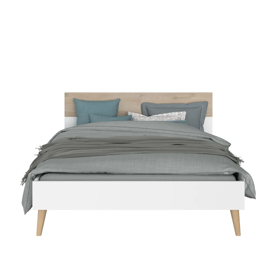 Lit scandinave bicolore GABY