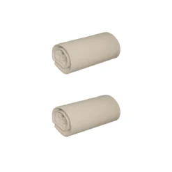 Lot de 2 draps housse jersey bonnet 40 cm Terre de Nuit