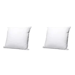 Lot de 2 oreillers éco naturels ferme enveloppe coton bio Someo
