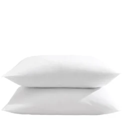 Lot de 2 oreillers éco naturels moelleux enveloppe coton bio Someo