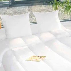 Lot de 2 oreillers haute lavabilité 95°C 60x60