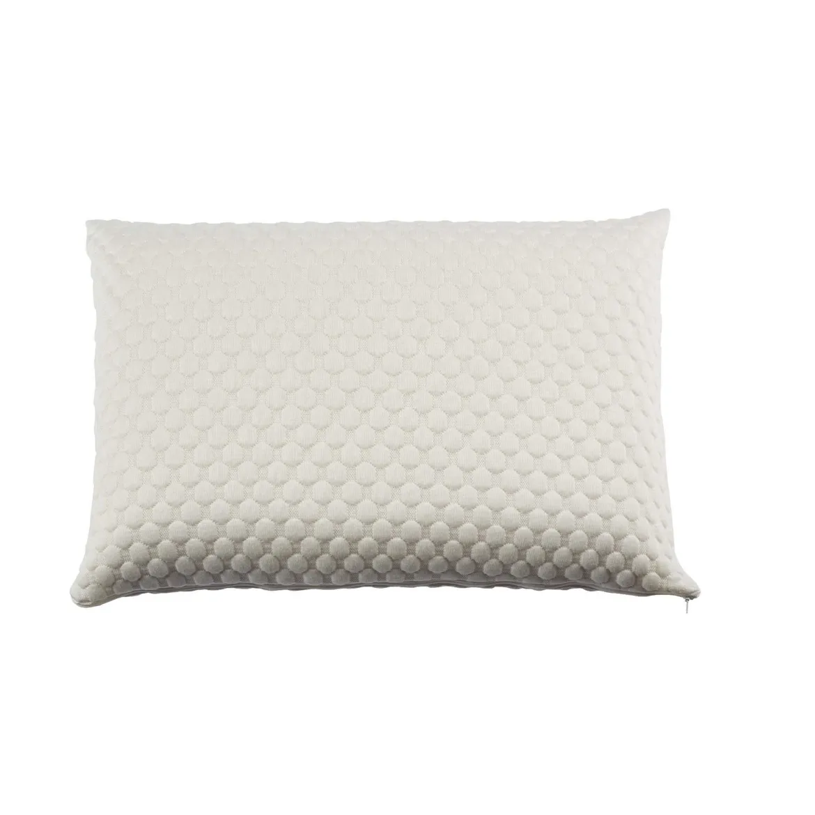 Lot de 2 oreillers latex et housses de protection Someo 40x60