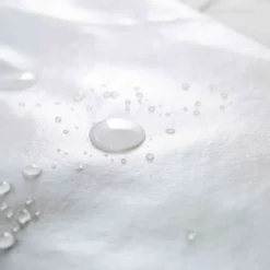 Lot de 2 protège oreillers anti-acariens imperméables molleton 100% coton
