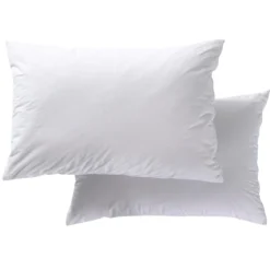 Lot de 2 protège oreillers bouclette imperméable