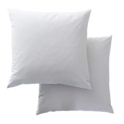 Lot de 2 protège oreillers molleton imperméable 100% coton bio - SOMEO