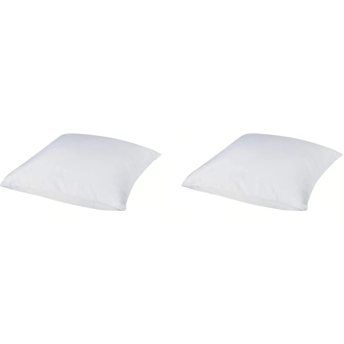 Lot de 2 protège oreillers molleton 100% coton