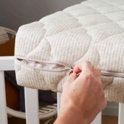 Matelas bébé déhoussable et réversible coco + latex